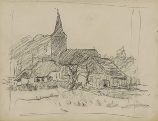 Ansicht von Diepenheim mit der Johanneskerk